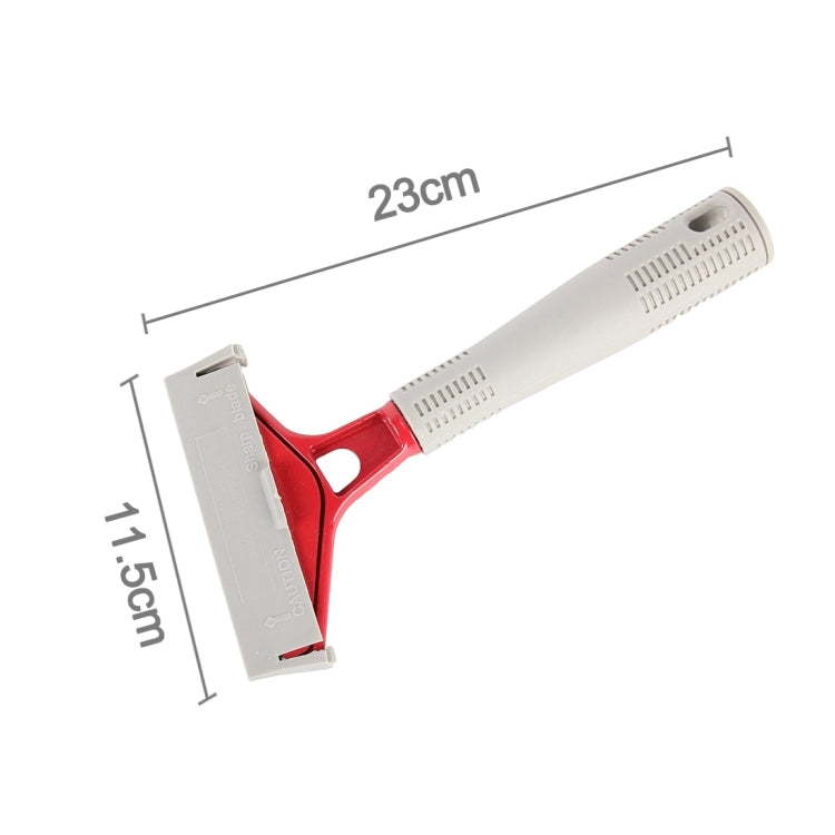 Strumento per la pulizia del raschietto per pellicole per vetri per auto con lama in metallo puro strumento per la tinta dell'installazione della pellicola per visiera parasole per vetri con coperchio, Pure Metal Blade Film Scraper