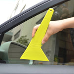 Strumento per oscurare la racla con maniglia per pellicole per vetri per auto, casa e ufficio, dimensioni medie, Medium Size (Black), Medium Size(Green), Medium Size Red, Medium Size(Yellow)