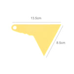 Strumento per la tinta del tergipavimento con impugnatura per pellicole per vetri per l'ufficio domestico dell'auto, dimensioni ridotte, Small Size(Green), Small Size(Yellow)