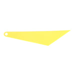 Strumento per la tinta del tergipavimento con maniglia per pellicola per vetri per l'ufficio domestico dell'auto, Film Scraper 2, Film Scraper (Yellow)