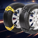 Catene antiscivolo per pneumatici da neve per auto da 8 pezzi per auto di famiglia, Anti-skid Chains 2, Anti-skid Chains 4