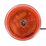 Luce di avvertimento stroboscopica flash per installazione di catastrofe magnetica potente allo xeno, potente, CC 12 V, lunghezza cavo: 60 cm, Yellow Light