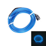 Striscia LED flessibile a luce fredda da 1M per la decorazione dell'auto, 1M, Car Cold Light Flexible