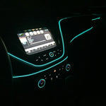 Striscia LED flessibile a luce fredda da 1M per la decorazione dell'auto, 1M, Car Cold Light Flexible