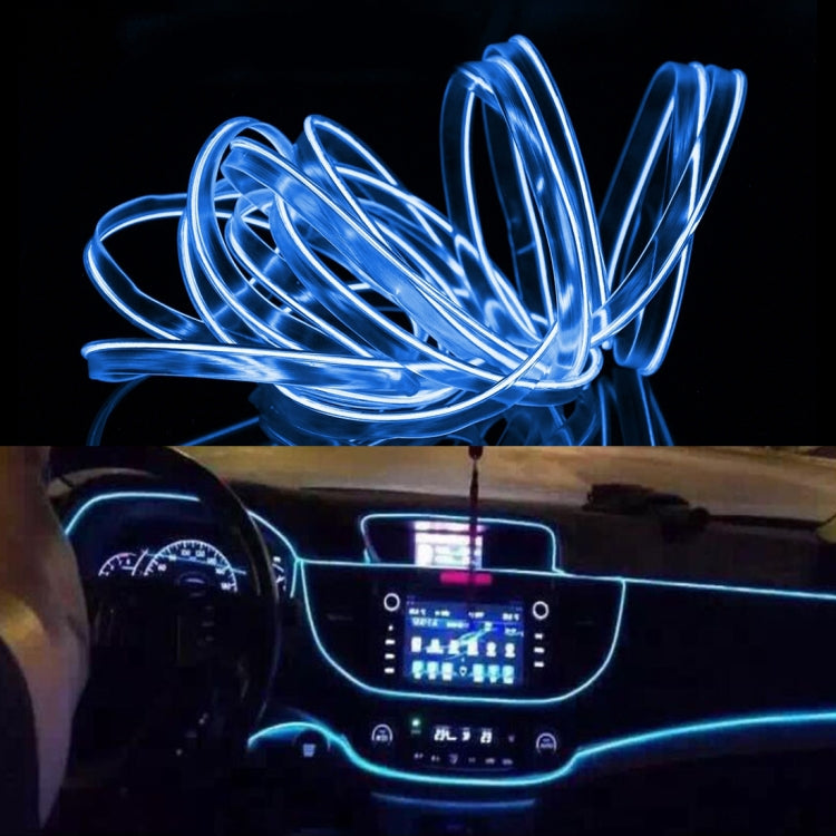 Striscia LED flessibile a luce fredda 2M per la decorazione dell'auto, 2M
