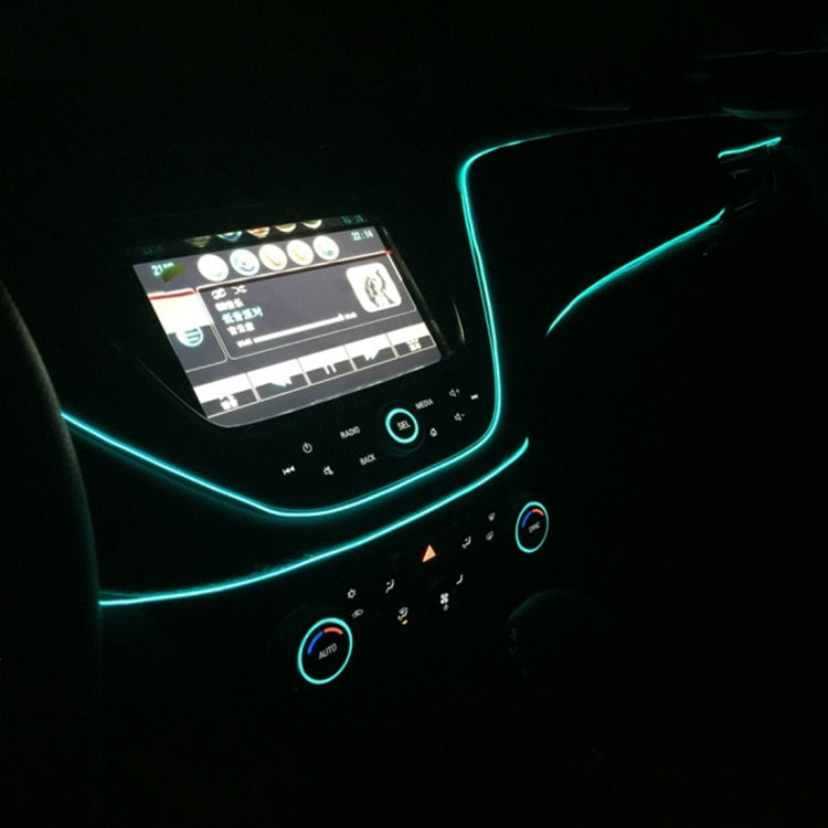 Striscia LED flessibile a luce fredda 2M per la decorazione dell'auto, 2M