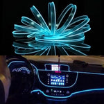Striscia LED flessibile a luce fredda 2M per la decorazione dell'auto, 2M