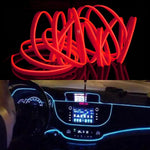 Striscia LED flessibile a luce fredda 2M per la decorazione dell'auto, 2M