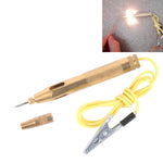 CNJB-85016 Set di penne per tester di circuito in rame puro e rilevatore di tensione elettrica con clip a coccodrillo 6-24 V, lunghezza cavo: 60 cm, Pure Copper Circuit Tester