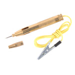 CNJB-85016 Set di penne per tester di circuito in rame puro e rilevatore di tensione elettrica con clip a coccodrillo 6-24 V, lunghezza cavo: 60 cm, Pure Copper Circuit Tester