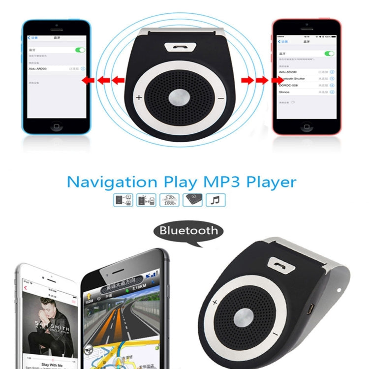 T821 Tour Bluetooth vivavoce per auto, T821