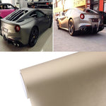 1.52m × 0.5m Blu ghiaccio metallizzato opaco Ghiaccio ghiacciato Car Decal Wrap Auto Wrapping Adesivo per veicoli Moto Copriletto Tinta Vinile Bolla d'aria libera, 1.5m * 0.5m