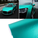 1.52m × 0.5m Blu ghiaccio metallizzato opaco Ghiaccio ghiacciato Car Decal Wrap Auto Wrapping Adesivo per veicoli Moto Copriletto Tinta Vinile Bolla d'aria libera, 1.5m * 0.5m