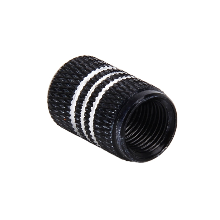 Tappo dello stelo della valvola del pneumatico universale a forma circolare placcato in metallo da 4 pezzi con diamante bianco, Circular Shape
