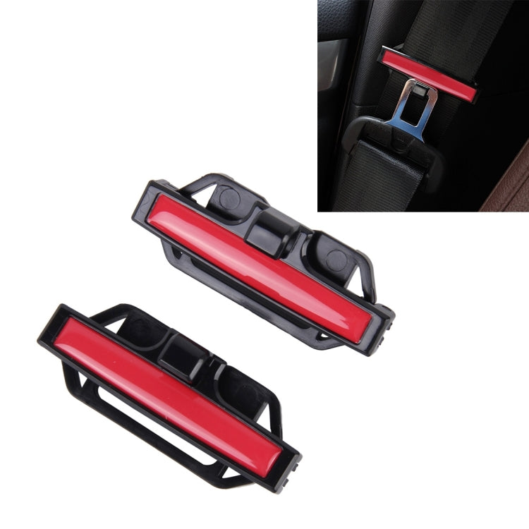 DM-013 2PCS Universale Fit Car Cintura di Sicurezza Clip di Regolazione Cintura Morsetto Della Cinghia Spalla Collo Comfort Regolazione di Sicurezza Del Bambino Fermacorda e ganci Fibbia