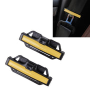 DM-013 2PCS Universale Fit Car Cintura di Sicurezza Clip di Regolazione Cintura Morsetto Della Cinghia Spalla Collo Comfort Regolazione di Sicurezza Del Bambino Fermacorda e ganci Fibbia