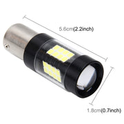 1156/BA15S 7W 420LM 42LED DC 12V SMD-3528 Lampadina posteriore per auto Indicatore di direzione Lampada per retromarcia automatica Luce di marcia diurna Sorgente per auto (Luce bianca), 1156
