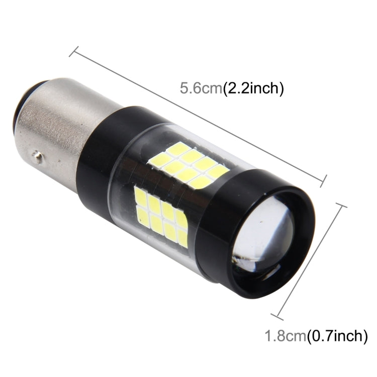 1157/BAY15D 7W 420LM 42LED DC 12V SMD-3528 Luce di freno per auto per auto Lampada per retromarcia automatica Luce di retromarcia (luce bianca), 1157