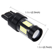 7443 7W 420LM 42LED DC 12V SMD-3528 Luce freno automatica per auto (luce bianca), 7443