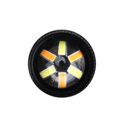 7443 5W 350LM 60LED DC 12V 6000K SMD-4014 Indicatori di direzione della luce del freno dell'auto per auto (luce bianca + luce gialla), 7443 5W
