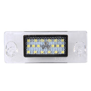 Luce targa da 2 pezzi con 18 lampade SMD-3528 per Audi, 2W 120LM, DC12V (luce bianca), For Audi  with 18 SMD-3528 Lamps
