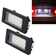 2 luci targa auto 2 W 120 LM con 24 lampade SMD-3528 per Audi, Volkswagen, DC 12 V, For Audi,Volkswagen