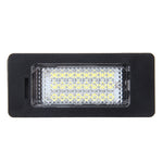2 luci targa auto 2 W 120 LM con 24 lampade SMD-3528 per Audi, Volkswagen, DC 12 V, For Audi,Volkswagen