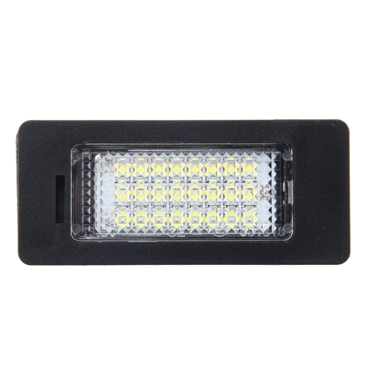 2 luci targa auto 2 W 120 LM con 24 lampade SMD-3528 per Audi, Volkswagen, DC 12 V, For Audi,Volkswagen