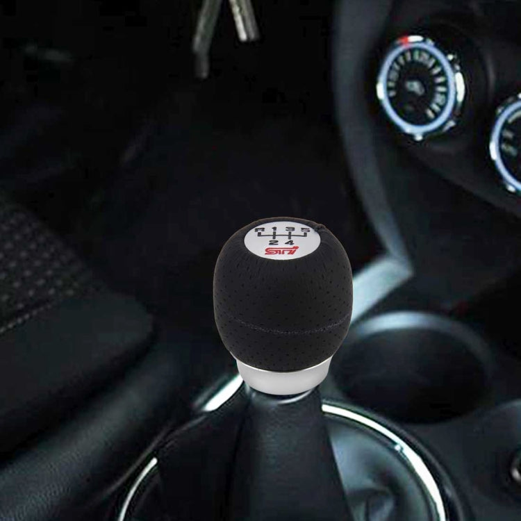 Copri leva cambio manuale per auto con pomello cambio manuale universale in alluminio a 5 velocità, Shifter Lever Cover