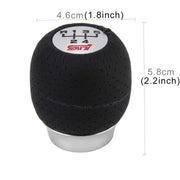 Copri leva cambio manuale per auto con pomello cambio manuale universale in alluminio a 5 velocità, Shifter Lever Cover