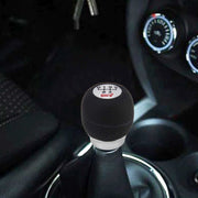 Copri leva cambio manuale per auto con pomello cambio manuale universale in alluminio a 5 velocità, Shifter Lever Cover