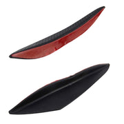 6 pezzi di protezione universale per paraurti anteriore per auto in fibra di carbonio, spoiler per labbra, protezione per divisori per labbra, Bar Strip Guard Sticker