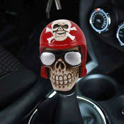 Occhiali a forma di teschio per veicoli universali per auto, pomello del cambio automatico manuale, Skull Head Shape 12
