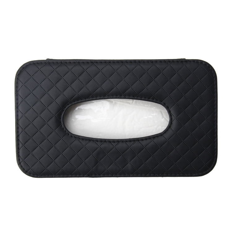 Custodia universale per fazzoletti per il viso per auto, scatola per fazzoletti, moda e semplice borsa per tovaglioli di carta con tovagliolo, With Napkin (Black), With Napkin (Khaki), With Napkin (Brown)