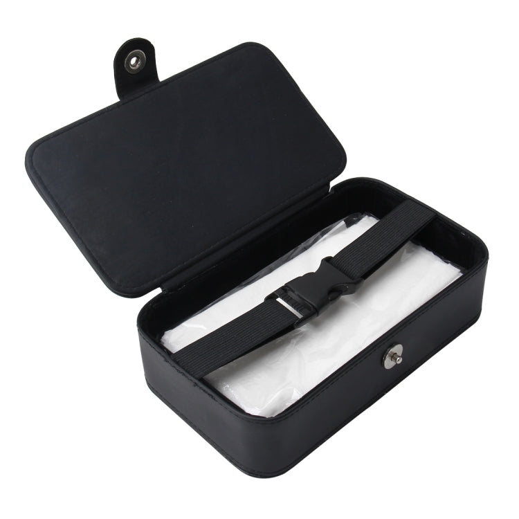 Custodia universale per fazzoletti per il viso per auto, scatola per fazzoletti, moda e semplice borsa per tovaglioli di carta con tovagliolo, With Napkin (Black), With Napkin (Khaki), With Napkin (Brown)