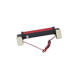 Terza luce freno per auto a luce rossa a 14 LED, lunghezza cavo DC 12V: 80 cm, 14 LEDs