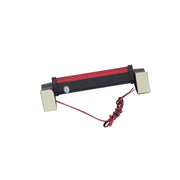 Terza luce freno per auto a luce rossa a 14 LED, lunghezza cavo DC 12V: 80 cm, 14 LEDs