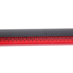 Terza luce freno per auto a luce rossa a 14 LED, lunghezza cavo DC 12V: 80 cm, 14 LEDs