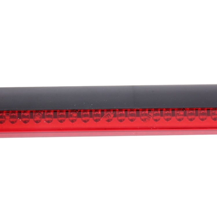 Terza luce freno per auto a luce rossa a 14 LED, lunghezza cavo DC 12V: 80 cm, 14 LEDs