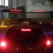 Terza luce freno per auto a luce rossa a 14 LED, lunghezza cavo DC 12V: 80 cm, 14 LEDs