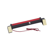 Terza luce freno per auto a luce rossa a 24 LED, lunghezza cavo DC 12V: 80 cm, 24 LEDs