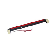 Terza luce freno per auto a luce rossa a 48 LED, lunghezza cavo DC 12V: 80 cm, 48 LEDs