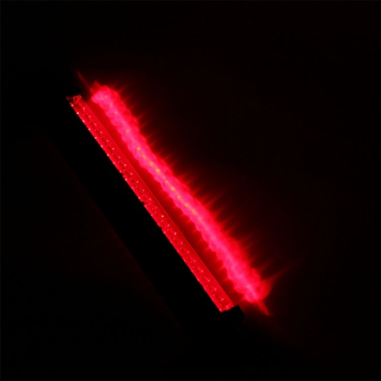 Terza luce freno per auto a luce rossa a 48 LED, lunghezza cavo DC 12V: 80 cm, 48 LEDs
