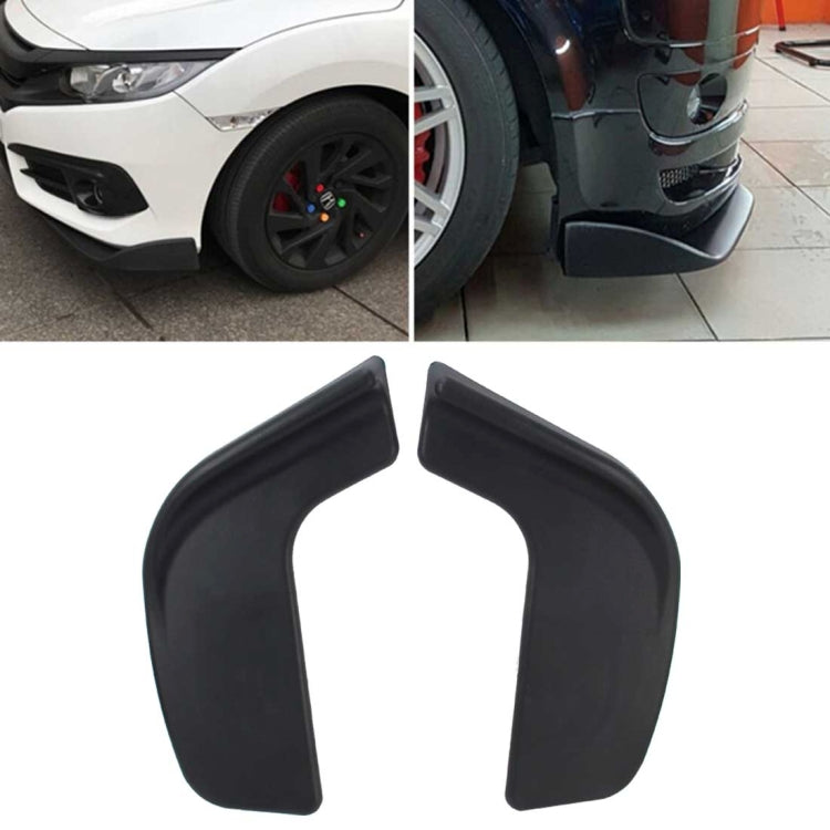 2 pezzi universale per paraurti anteriore per auto spoiler splitter per labbra diffusore SUV ABS pala anteriore, lunghezza: 57 cm, Length: 57cm