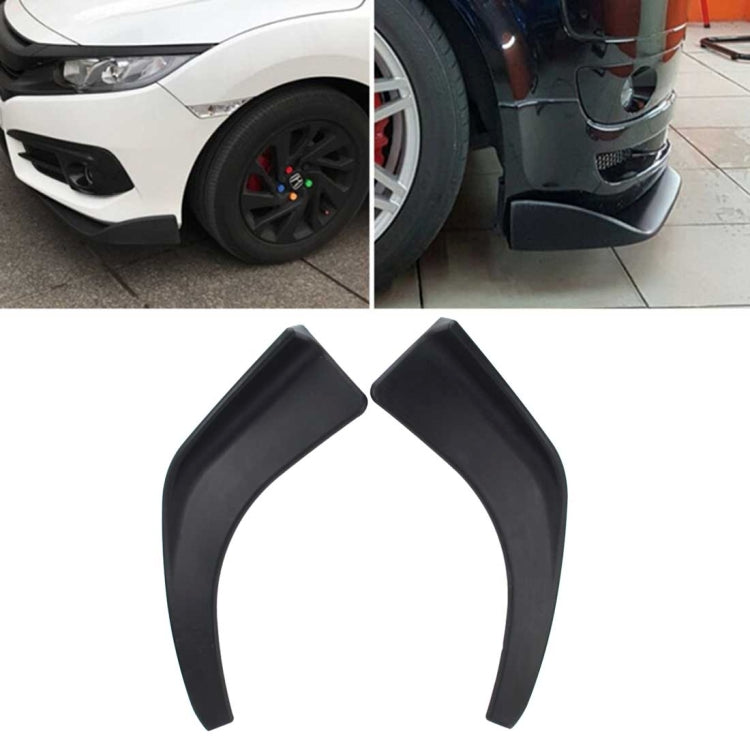 2 pezzi universali per paraurti anteriore per auto, spoiler, splitter per labbra, SUV, ABS, pala anteriore, lunghezza: 74 cm., Length: 74cm