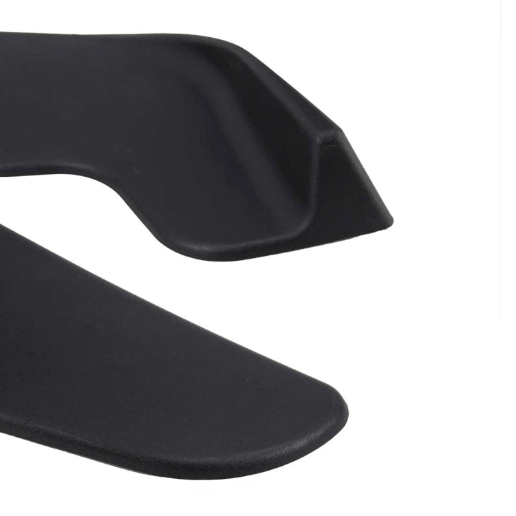 2 pezzi universale per paraurti anteriore per auto spoiler splitter per labbra diffusore SUV ABS pala anteriore, lunghezza: 68 cm, Length: 68cm
