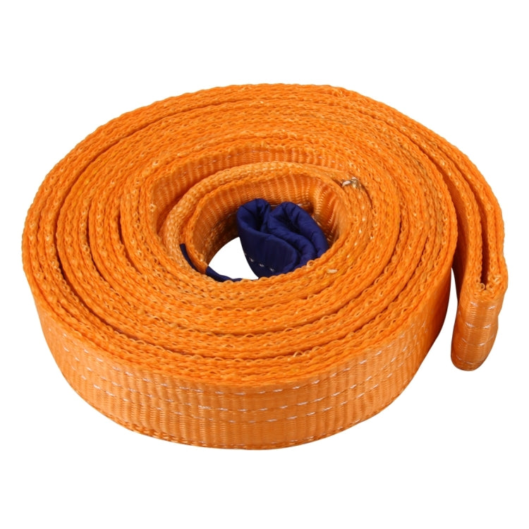 ZONGYUAN ZY-0223 Auto 5m×5cm 8 Ton Traino 2 Ton Cinghie di Fune di Sollevamento Cavo ad Alta Resistenza Recupero Pesante Accessori di Fissaggio per Auto Camion (Senza Gancio), 5m×5cm no hook