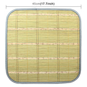 Tappetino per cuscino del sedile in bambù per raffreddamento automatico dell'auto per auto da ufficio familiare (consegna colore casuale), Bamboo Seat Cushion