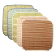 Tappetino per cuscino del sedile in bambù per raffreddamento automatico dell'auto per auto da ufficio familiare (consegna colore casuale), Bamboo Seat Cushion