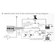Sistema di allarme di sicurezza impermeabile per moto con due telecomandi, Security Alarm System
